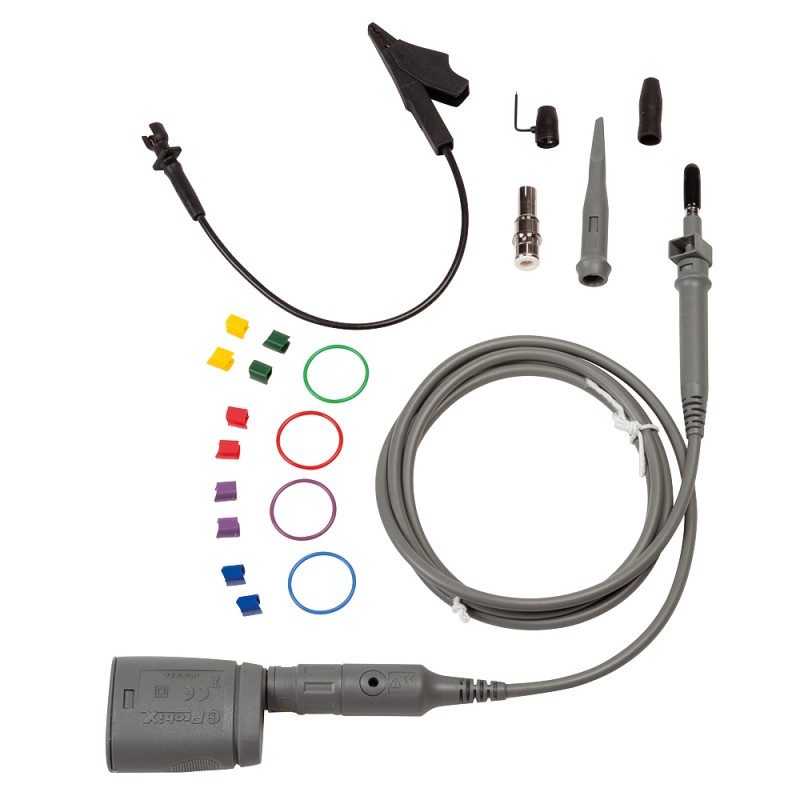 Metrix HX0 Series HX0130 Oscilloscope Probe, Passive Type, 500 MHz, 0.1 dB, BNC Connector
