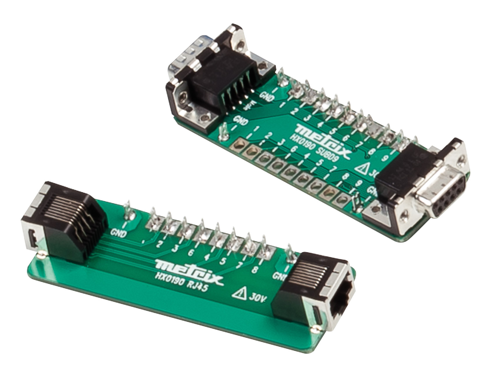 Chauvin Arnoux,Accessory Kit SUBD9 Board, RJ45 Board, 100BASE-T Board,For Use With Scorpix Bus