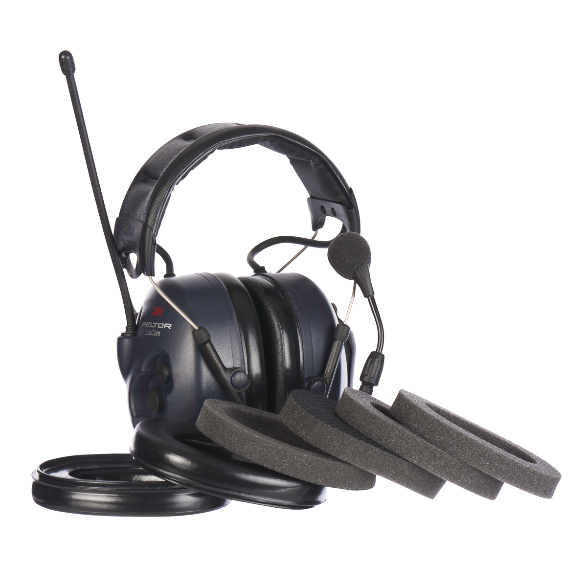 hy79 3M PELTOR Black Hygiene Kit Hygiene Kit for use with FM Radio, LiteCom, ProTac Headsets