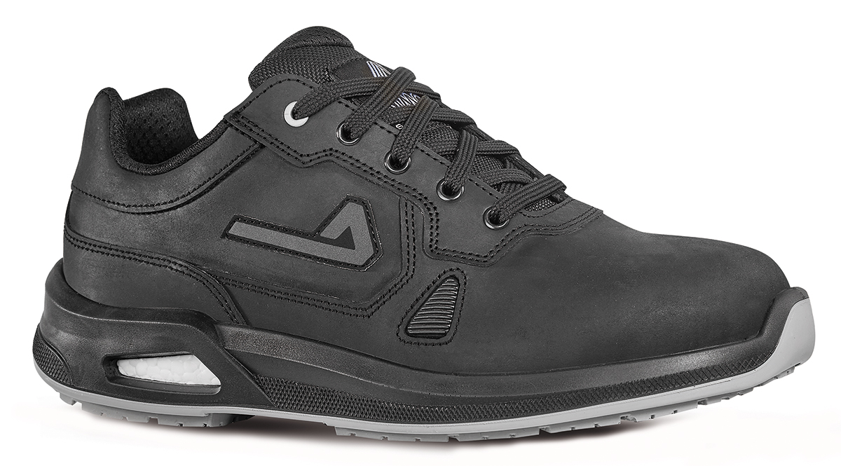 AIMONT VIGOREX Unisex Black, Grey Aluminium Safety Trainer, UK 7, EU 41