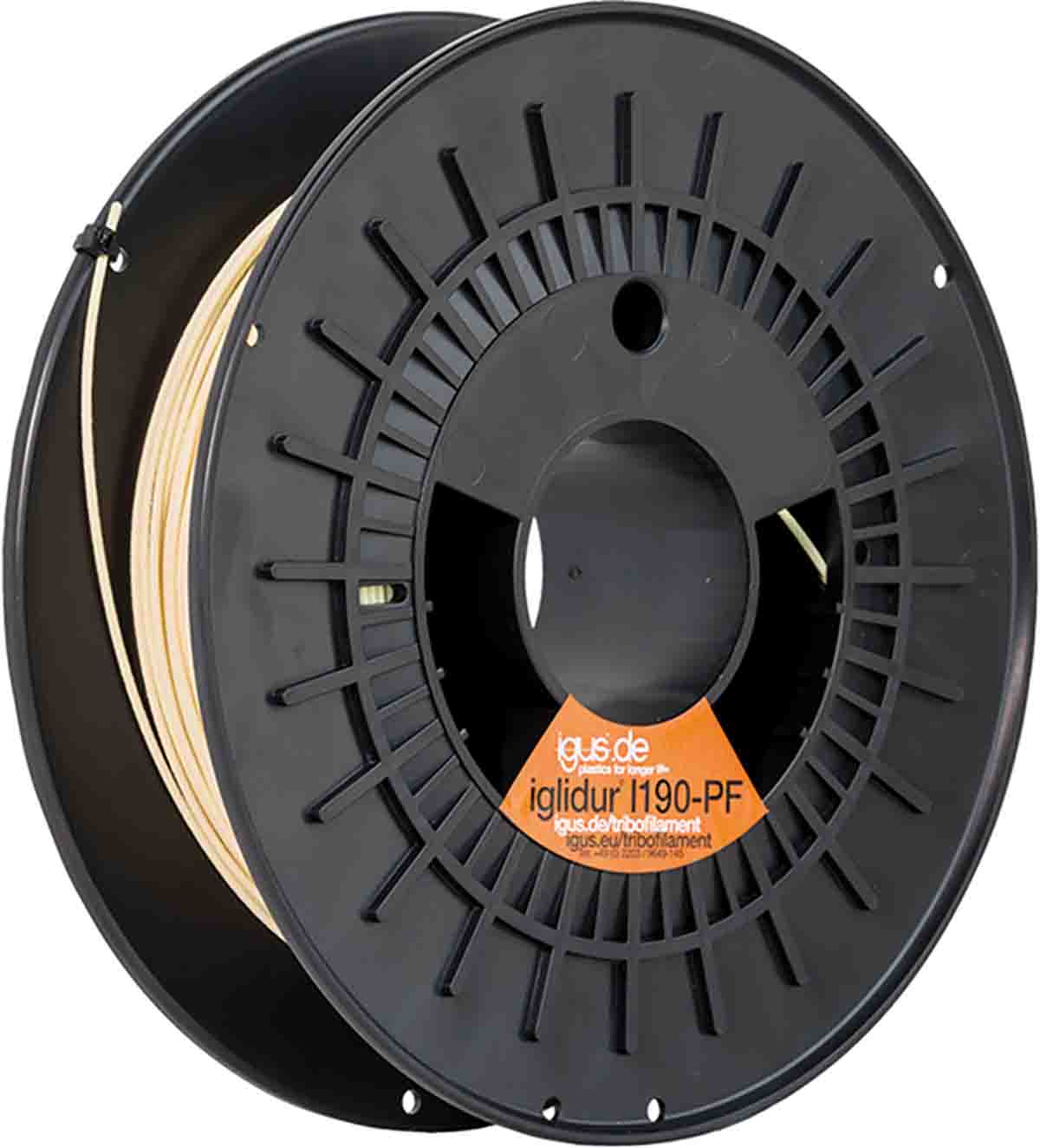 Igus 1.75 mm Yellow 3D Printer Filament, 750 g