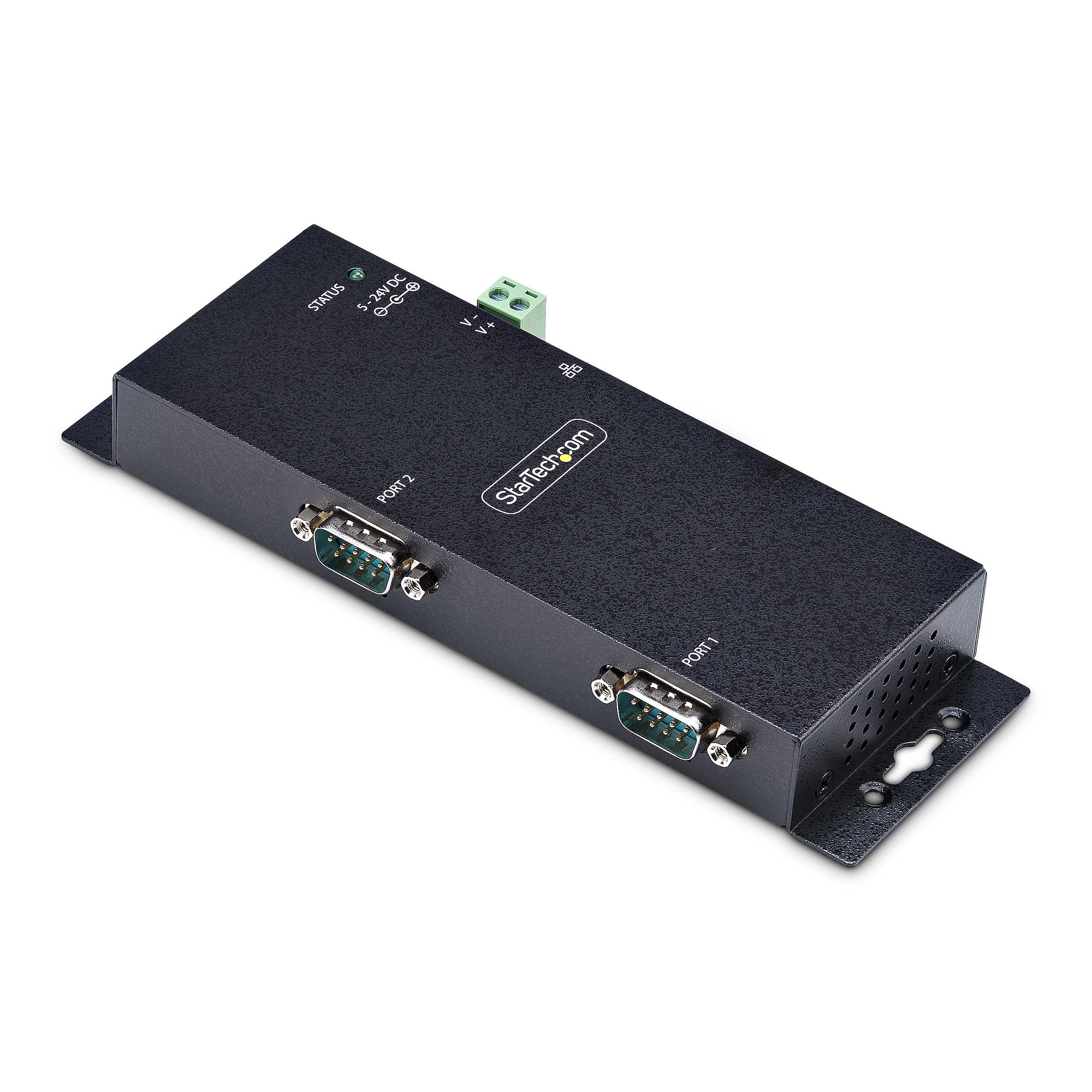 StarTech.com Serial Device Server 2, 921.6 kbps Baud Rate
