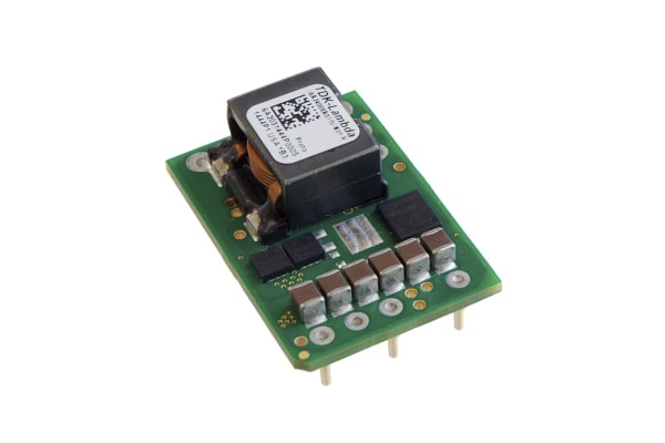 TDK-Lambda I6A4W020A033V DC/DC Converter, 15V dc, 3.3 V dc/ 20 A, 53V dc Input, 9V, PCB, 125 °C Max Temp -40 °C Min