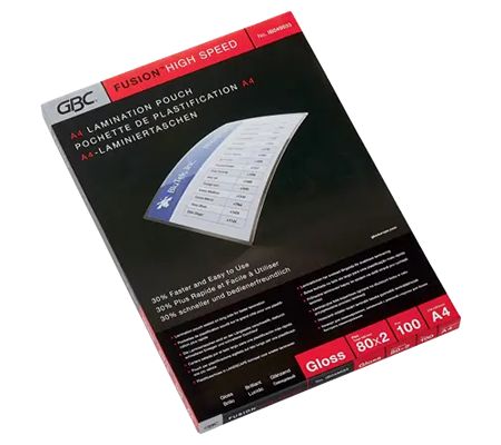 GBC Clear A4 100 Per Pack