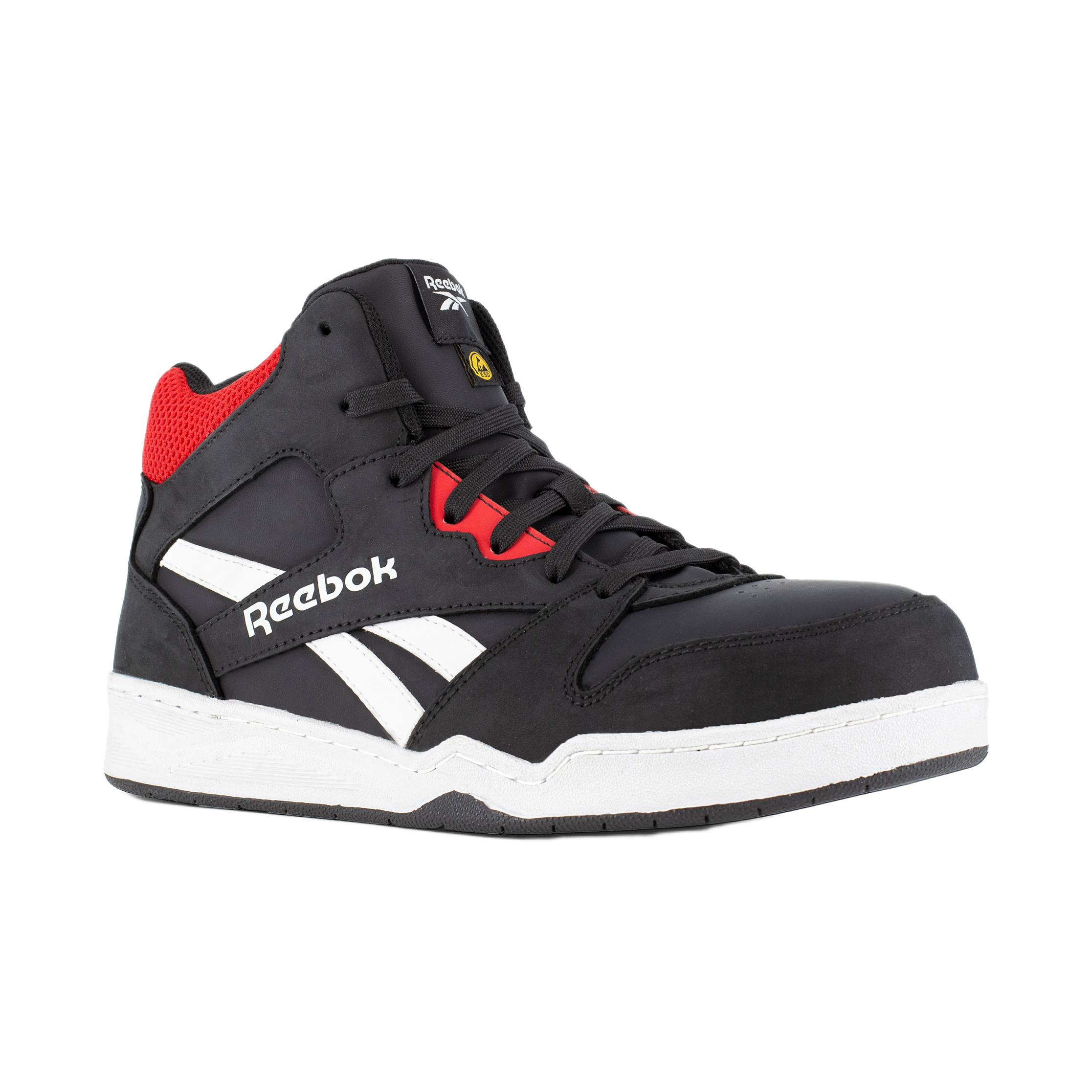 ib4132s3-hro-src-esd-t-37 Reebok Work BB4500 Safety Men's Black Composite Work Shoes, UK 4.5, EU 37