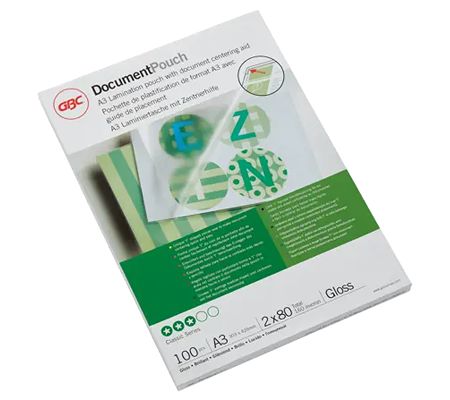 GBC Clear A3 100 Per Pack