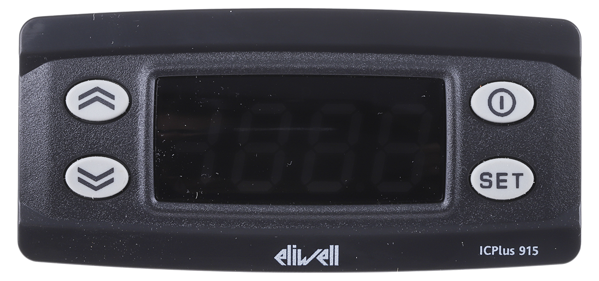 Eliwell ICPlus Panel Mount On-Off Temperature Controller 1 Input, 2 Output Relay, Digital 230V Temperature Control