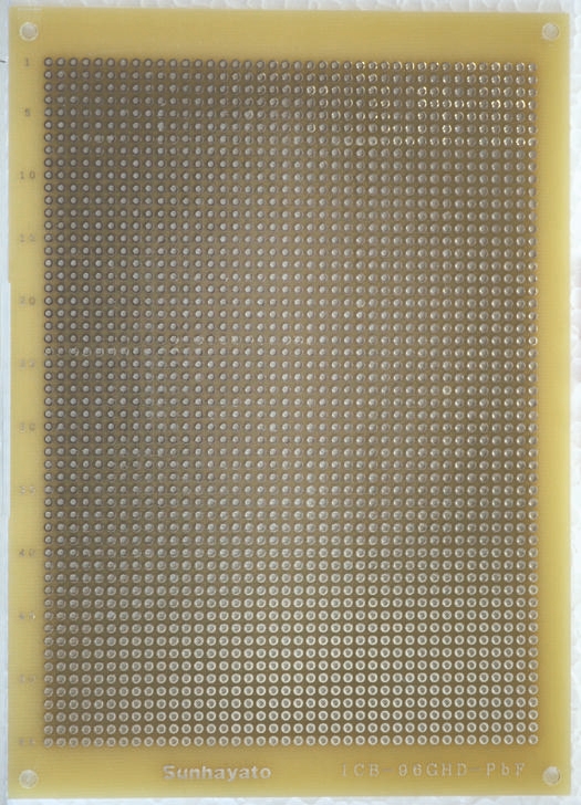 Sunhayato 1 Matrix Board FR1 1 mm Holes, 190 mm 95mm