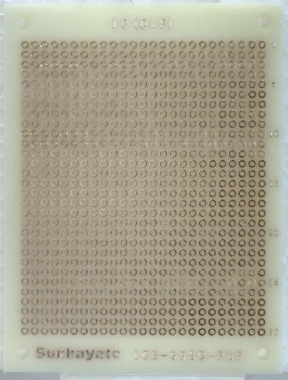 Sunhayato 1 Matrix Board FR4 1 mm Holes, 95 mm 72mm