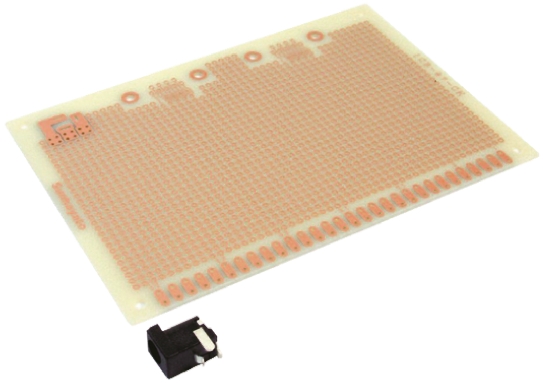 Sunhayato Matrix Board 1 mm Holes, 2.54 mm Pitch, 138 mm 95mm