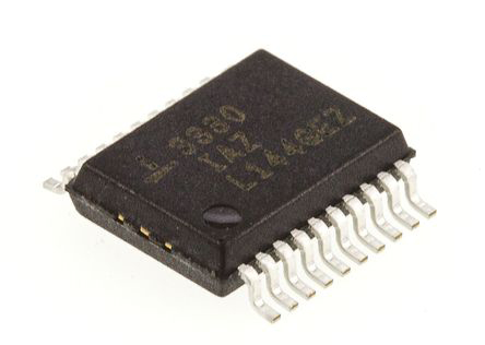 Renesas Electronics ICL3222ECAZ Line Transceiver, 3 State, Non-Inverting, 20-Pin SSOP