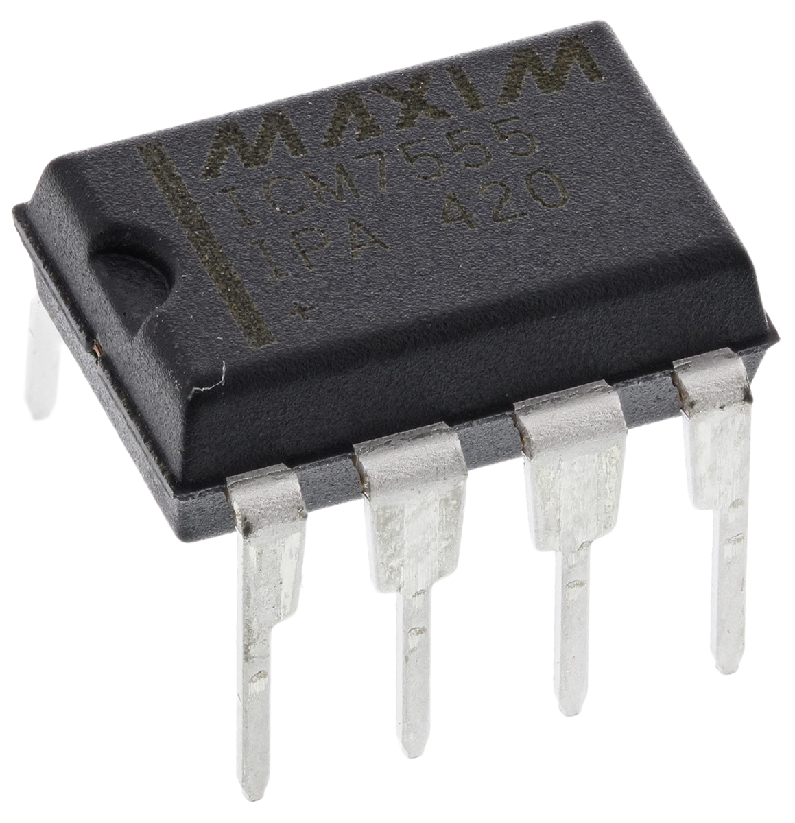 Maxim Integrated ICM ICM7555IPA+ Timer Circuit, 1, 8-Pin PDIP