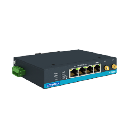 Advantech ICR Series Router for Use with LTE Antennas