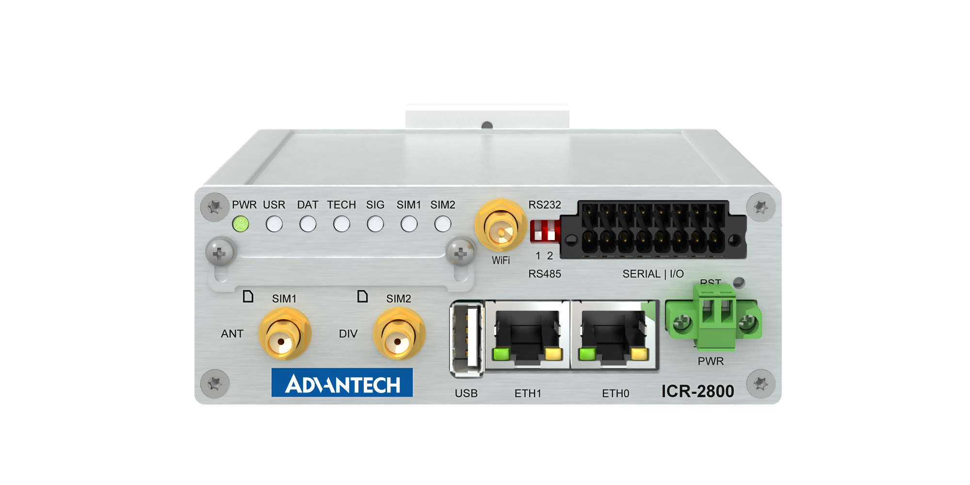 Advantech ICR Series Industrial Gateway for Use with PLCs