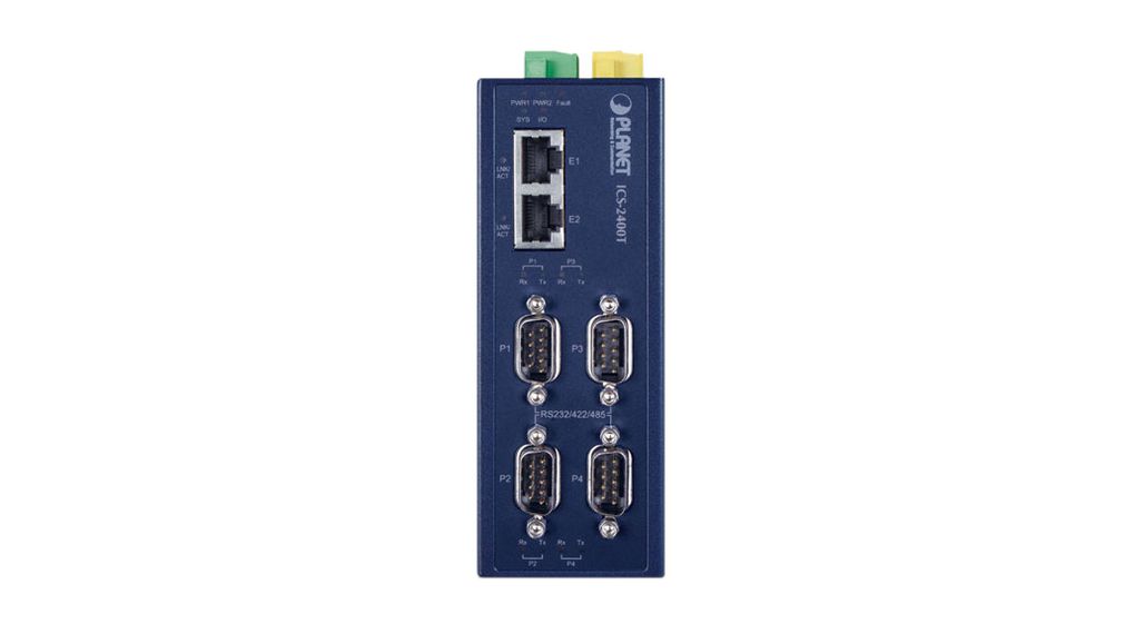 ics-2400t Planet Serial Device Server 6, 921 kbps Baud Rate