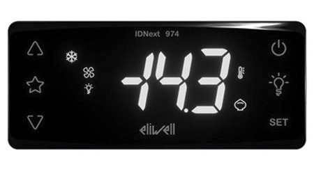 id-next-974-ptcntc-12v-1ntc Eliwell ID NEXT Panel Controller 3 Input, 3 Output Relay 12V On-Off
