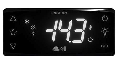 id-next-974-ptcntc-230v-1ntc Eliwell ID NEXT Panel Mount Controller 3 Input, 3 Output Relay 230V On-Off
