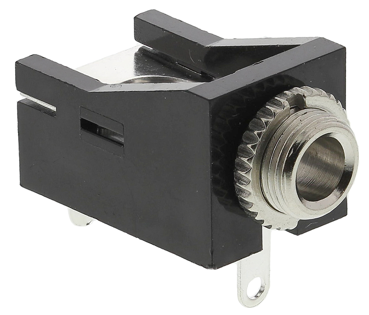 Belden Jack Connector 3.5 mm Chassis Mount Male 2 Mono, 4A