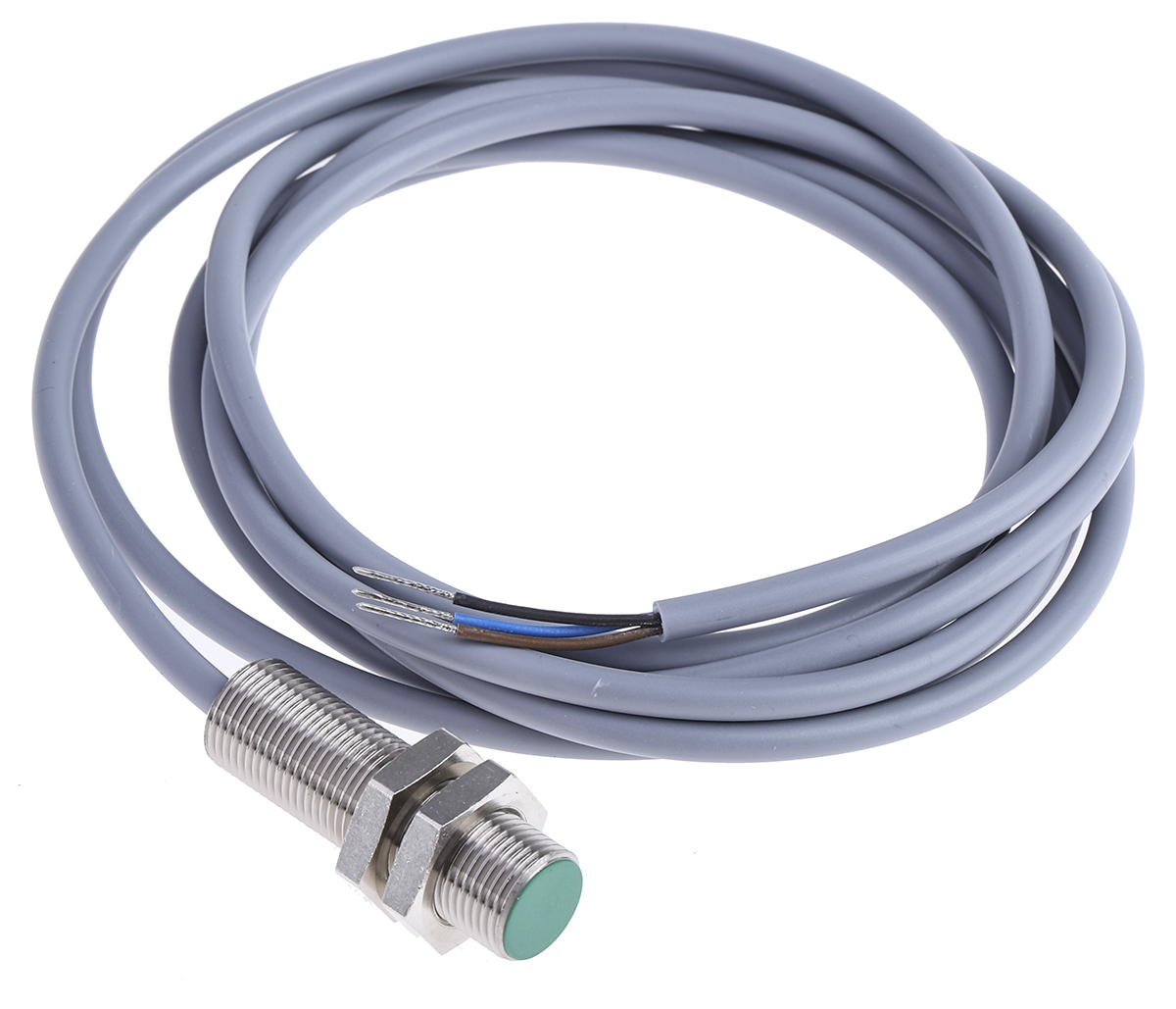 Baumer IFRM 12P1702/L Threaded Barrel Inductive Proximity Sensor, M12 x 1 PNP IFRM 12P1702/L 3V 4 mm 30 V dc 200mA