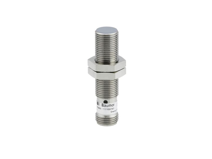 Baumer IFRM 12P3701/S14L Threaded Barrel Proximity Sensor, M12 PNP 30V 4 mm 36 V dc 200mA