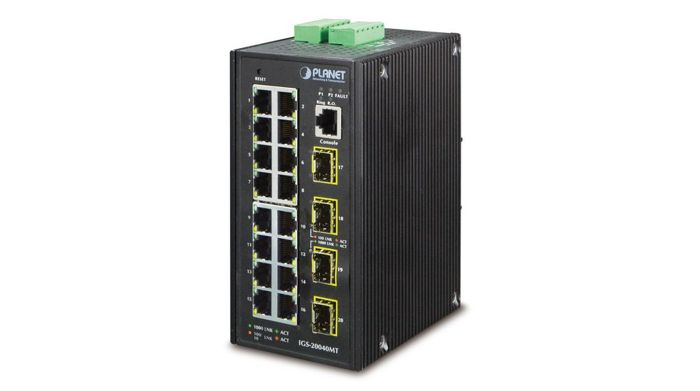 Planet IGS-20040MT Managed Switch 20 Port Managed Switch