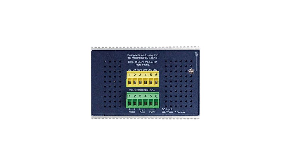 igs-6325-8up2s2x Planet IGS-6325-8UP2S2X Managed 12 Port Industrial Ethernet Switch Power Over Ethernet