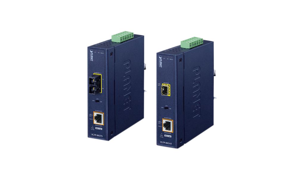 Planet SC Ethernet Media Converter, Multimode, 100Mbps, Full Duplex, Half Duplex 20 km