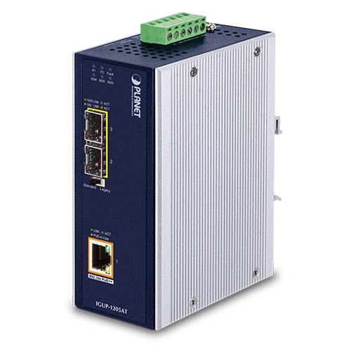 Planet RJ45 Ethernet Media Converter, Copper, Full Duplex 120 km