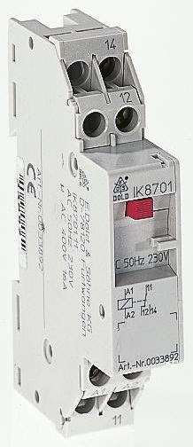Dold IK8701 Series Interface Relay Module, DIN Rail, 24V Coil, 1 NO