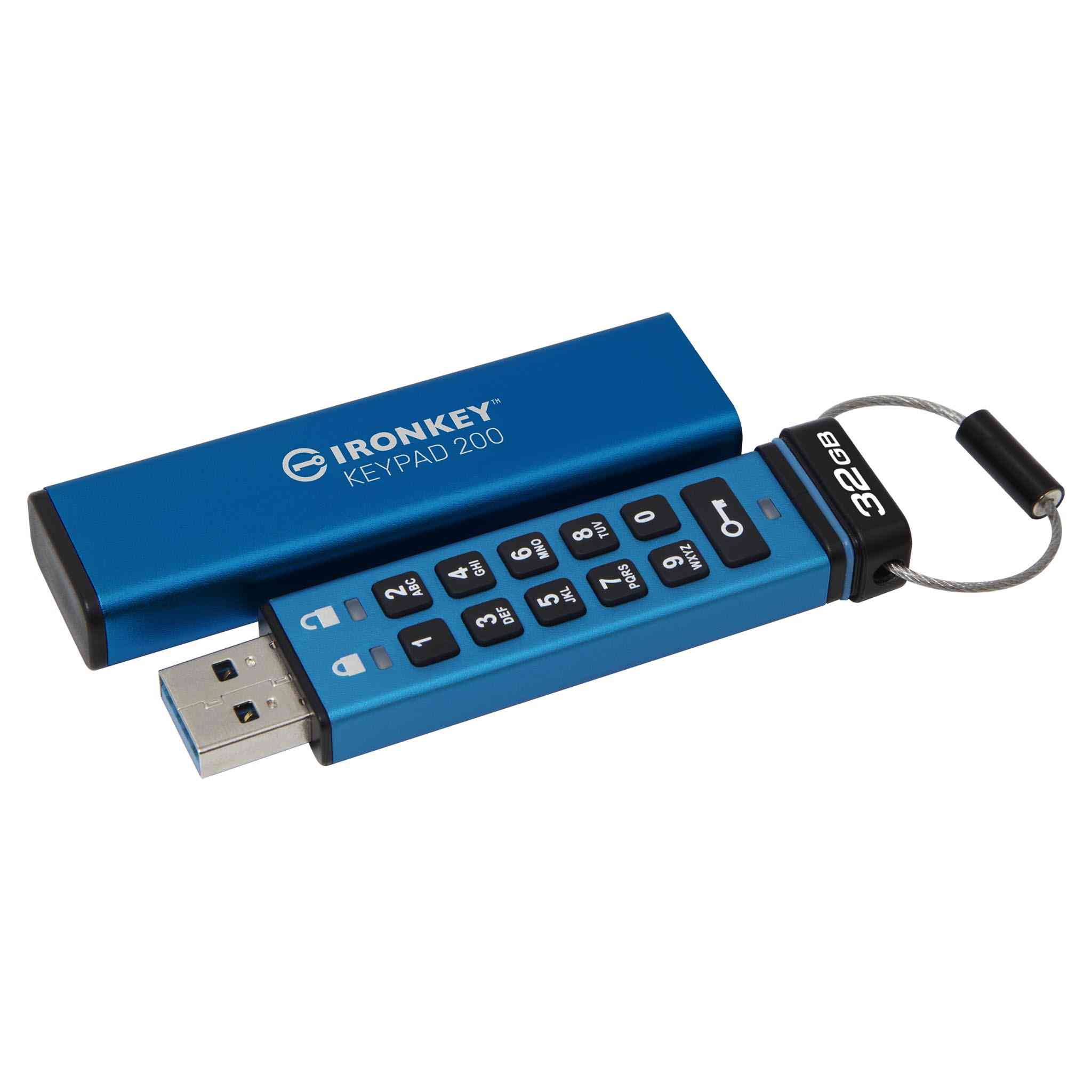 Kingston IronKey Keypad 200 32 GB USB 3.2 USB Stick