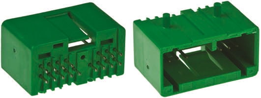 JAE IL-AG5 Series Straight Through Hole PCB Header, 16 Contact(s), 2.5 mm Pitch, 2 Row, Shrouded