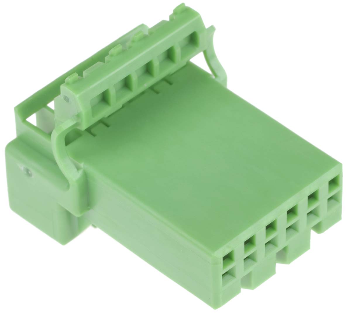 JAE, IL-AG5 Automotive Connector Female Green Cable 6 Way Crimp Termination IL-AG5-6S-S3C1