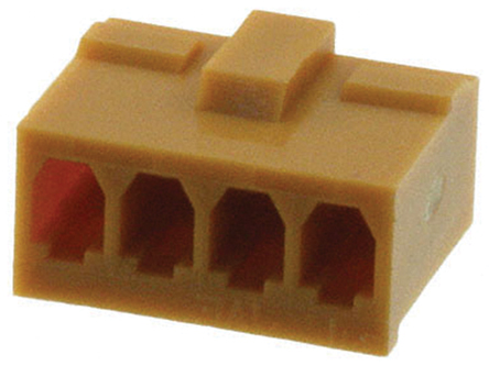 JAE, IL-G Female Connector Housing,  2.5 mm Pitch,  4 Way,  1 Row Straight