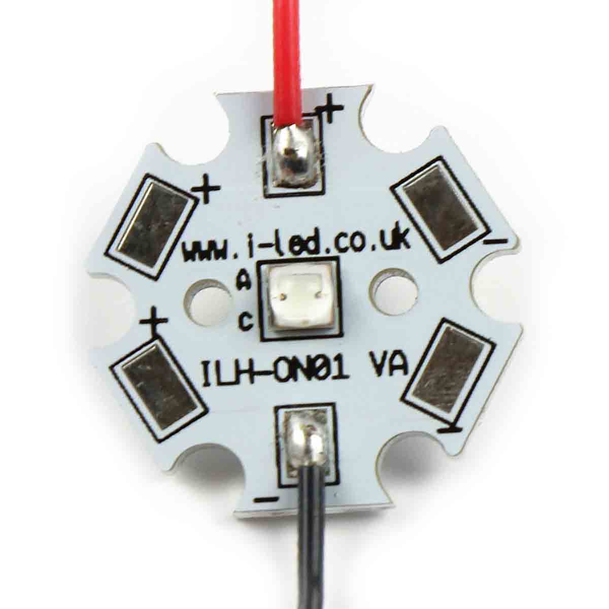 Intelligent LED Solutions ILH-OG01-HW80-SC221-WIR200. OSLON Square 1+ PowerStar LED Array 1-LEDs Hot White LED (2700k)
