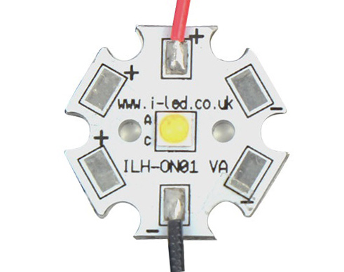 Intelligent LED Solutions ILH-PC01-PUGR-SC221-WIR200. OSTAR Projection Compact 1 PowerStar LED Array 1-LEDs Green LED