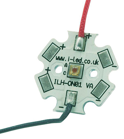 Intelligent LED Solutions ILH-SO01-SIRE-SC211-WIR200. OSLON Signal PowerStar LED Array 1-LEDs Red LED