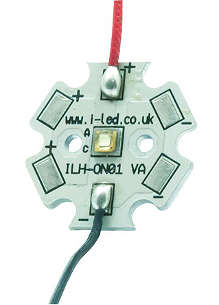 Intelligent LED Solutions ILH-SO01-SITG-SC211-WIR200. OSLON Signal PowerStar LED Array 1-LEDs Green LED