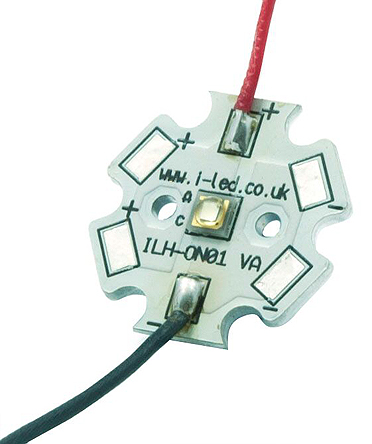 Intelligent LED Solutions ILH-SO01-SIVG-SC211-WIR200. OSLON Signal PowerStar LED Array 1-LEDs Green LED