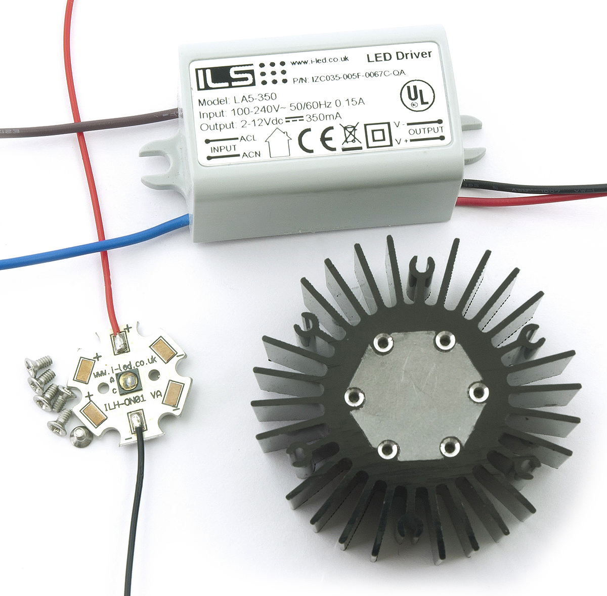 Intelligent LED Solutions ILK-PINOIR-BASIC-01. LED Light Kit OSLON Black IR Pinoir Basic