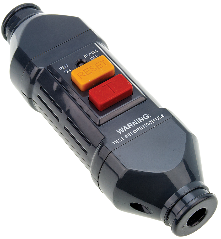 Masterplug Inline Mains RCD Connector Adapter, 13A 2 Pole,240V ac