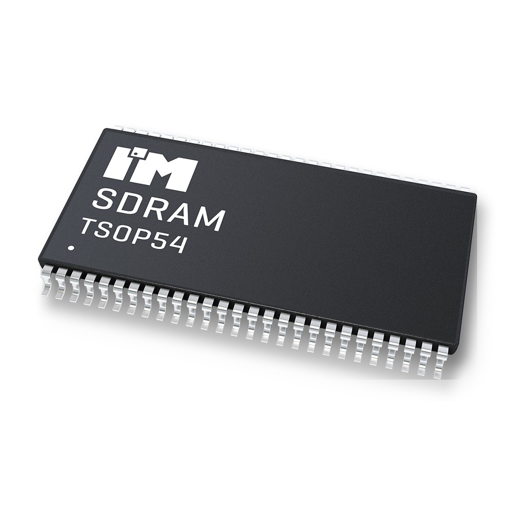 Intelligent Memory IM2516SDBATG-6I SDRAM 256 MB Surface, 54-Pin 16 bit FBGA