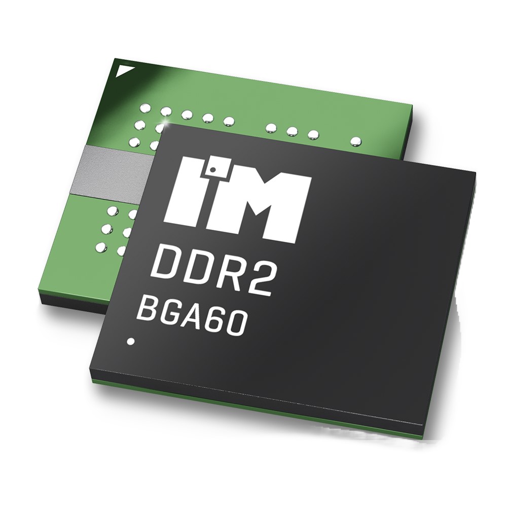 Intelligent Memory IM2G08D2DBBG-25I SDRAM 2 GB Surface, 60-Pin 16 bit FBGA-60 Ball