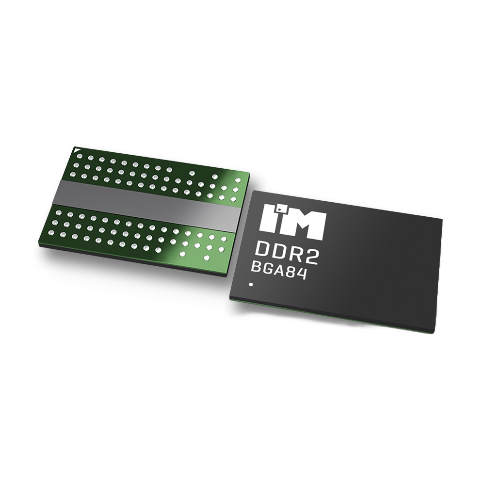 Intelligent Memory IM5116D2DDBG-25 SDRAM 2 GB Surface, 84-Pin 16 bit FBGA-84 Ball