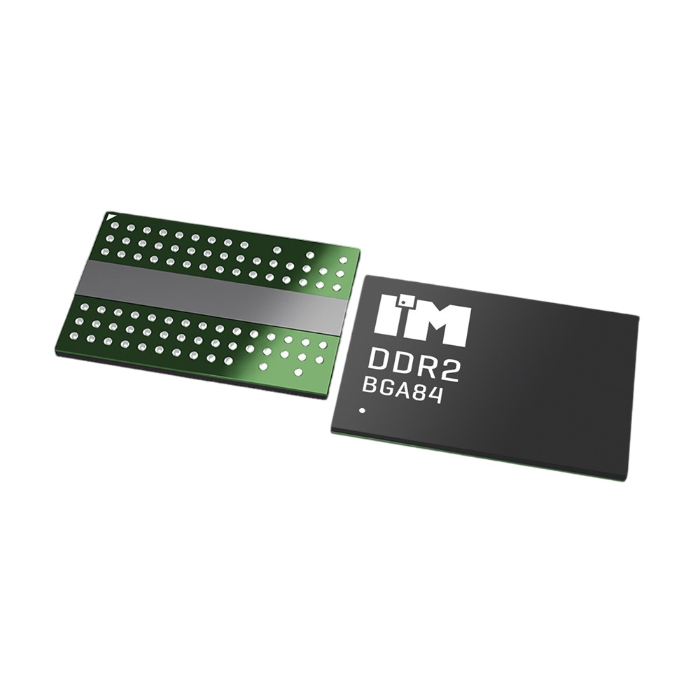 Intelligent Memory IM5116D2DDBG-25I SDRAM 2 GB Surface, 84-Pin 16 bit FBGA-84 Ball