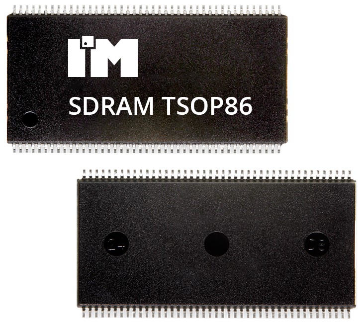 Intelligent Memory IM6432SDBATG-6I SDRAM 64 MB Surface, 90-Pin 16 bit FBGA
