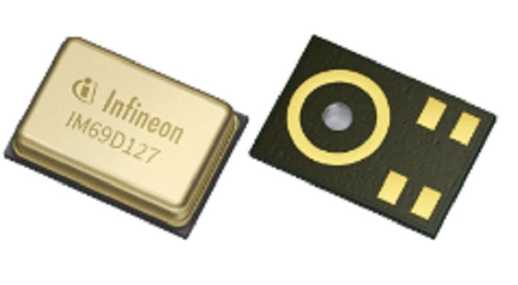 Infineon Microphone, Omni-Directional, Analogue Output 1.65 V 3.6 V