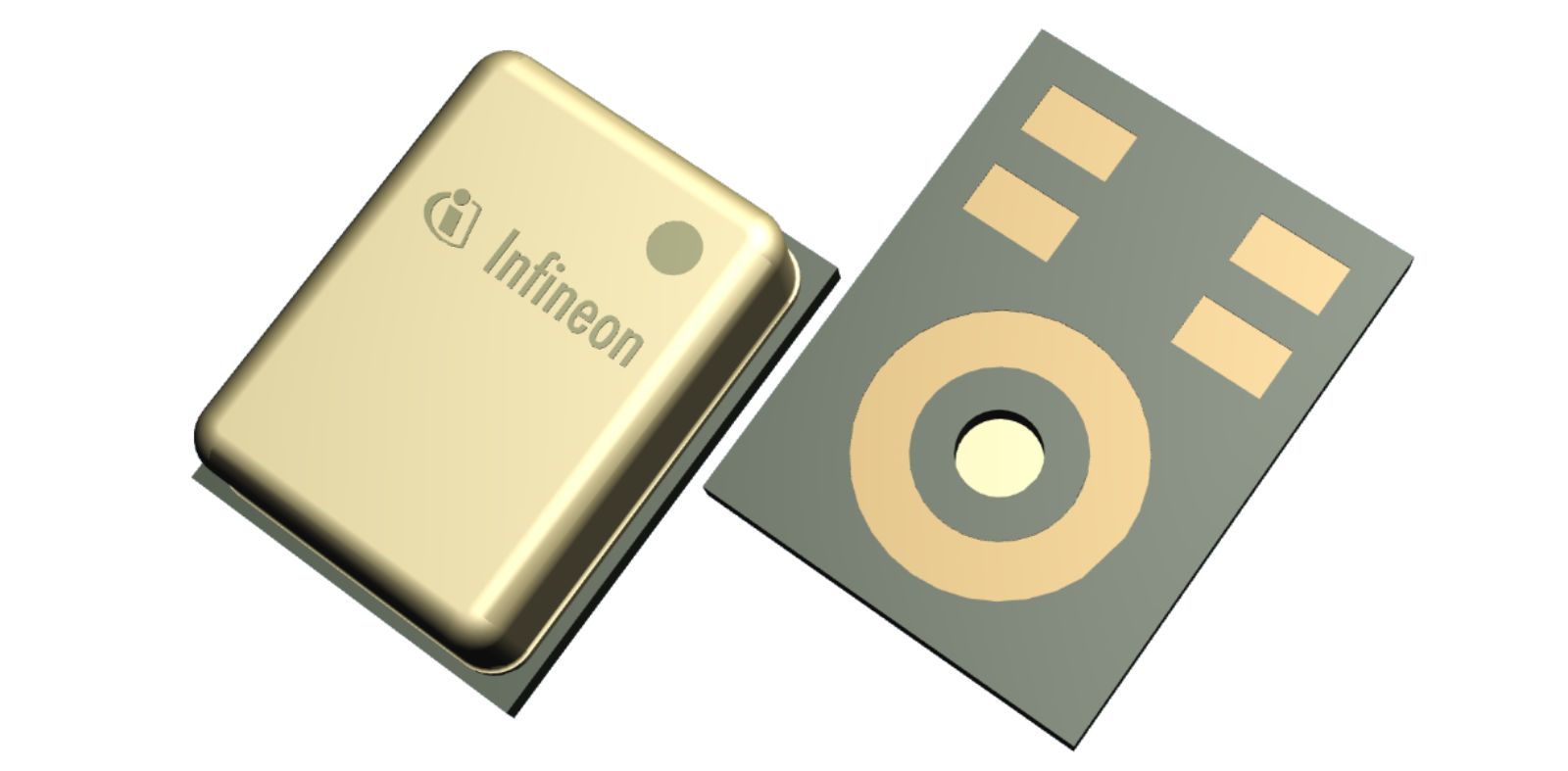 Infineon 5-Pin Sound Sensor, Omni-Directional, Surface, Digital Output, LLGA 1.8 V 3.6 V