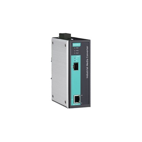 MOXA 10/100 T, RJ45 Ethernet Media Converter, Full Duplex