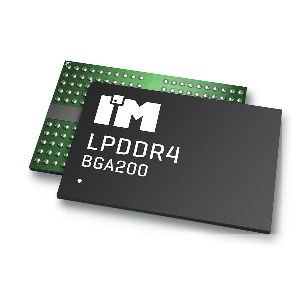 Intelligent Memory IME8G32L4HADG-062I SDRAM 8 GB Surface, 60-Pin 16 bit FBGA-60 Ball