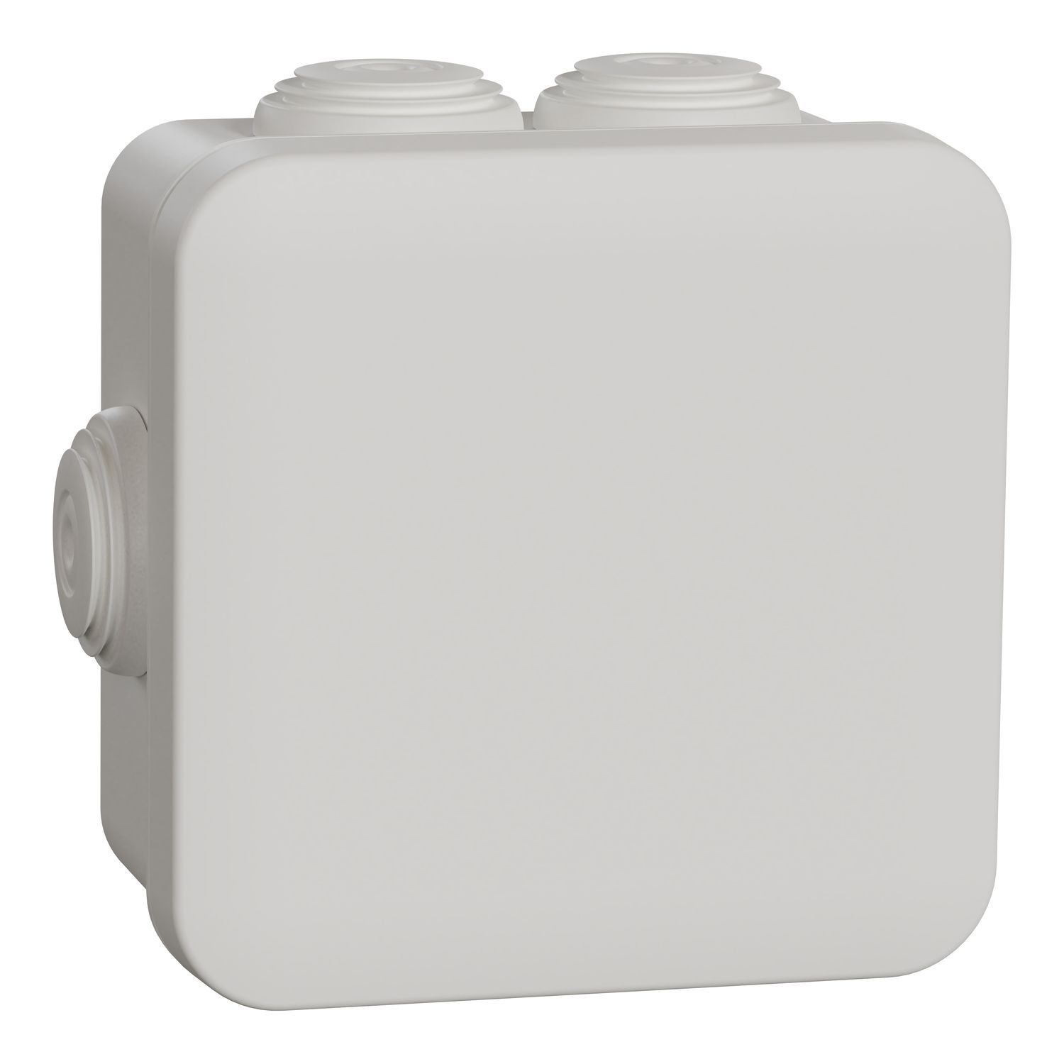 Schneider Electric Mureva BOX Series White ABS Junction Box, IP55, 3 Terminals, 80 mm, 80mm 80 mm